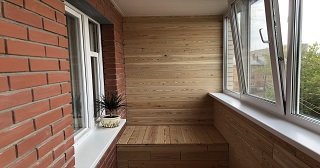 Отделка, остекление, утепление балконов в Архангельске от 209 руб. м/2.