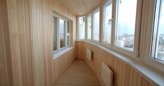 Отделка, остекление, утепление балконов в Архангельске от 209 руб. м/2.